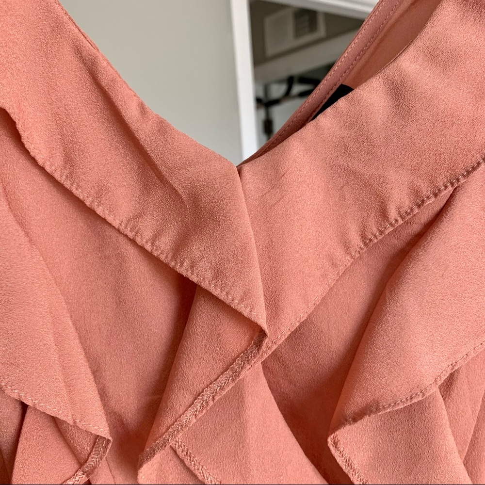 Mossimo Two-Tone Ruffle Dress - Picture 6 of 6